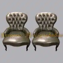 Par De Sillones Butacas Luis Xv