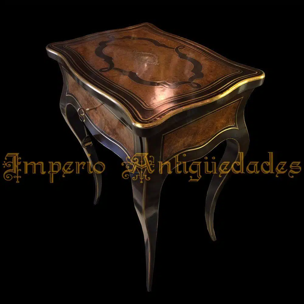 Mesa Costurero Luis XV - Imagen 9