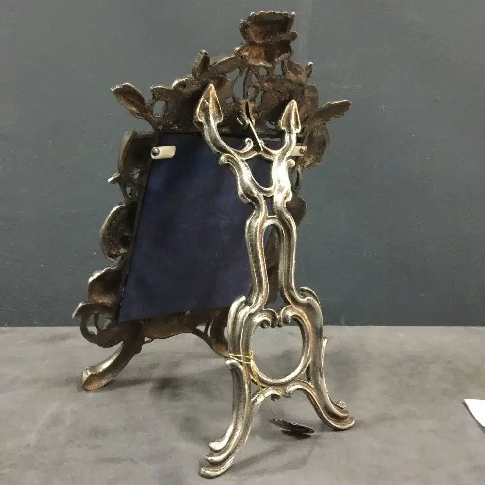 Marco Art Noveau Bañado en plata - Imagen 7