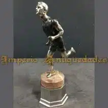 Figura Corredor Maratonista en petit bronce
