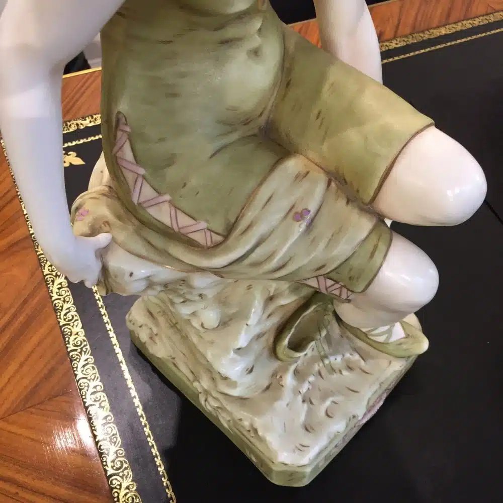 Faience Mujer Sentada - Imagen 6