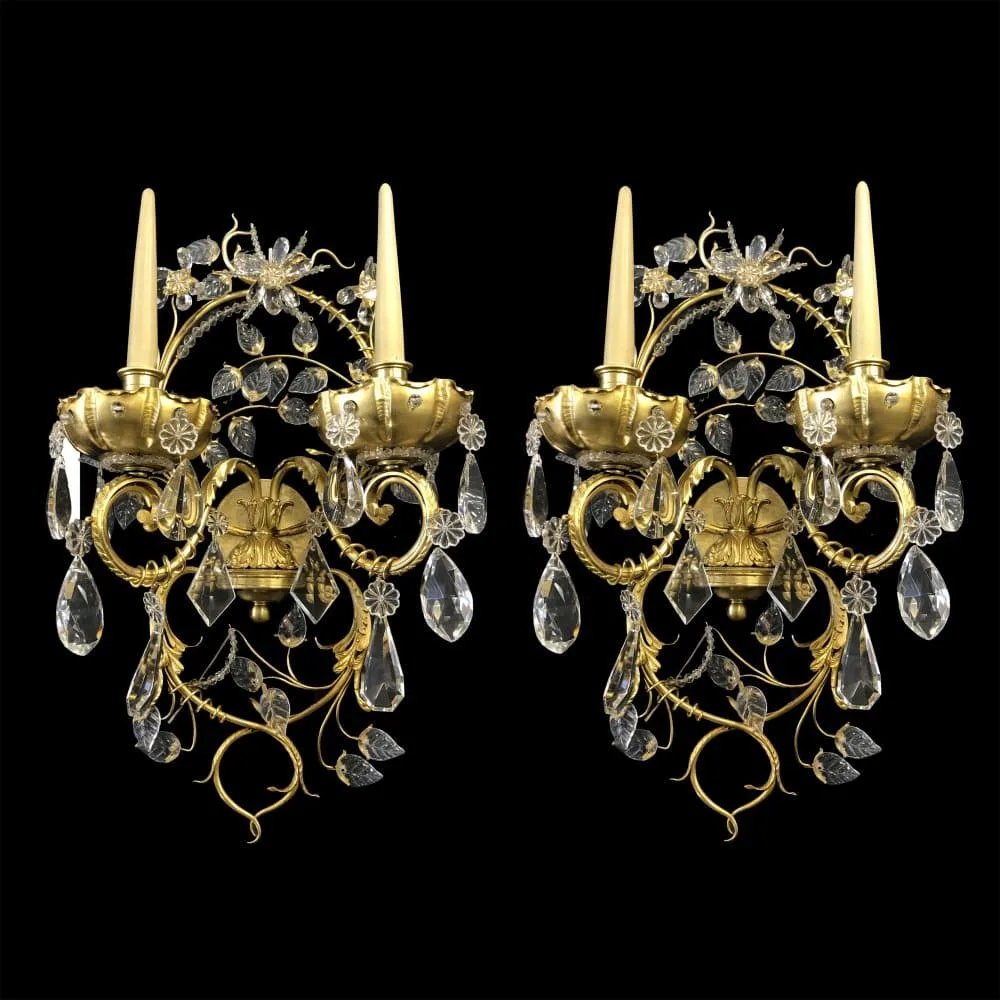 Par de Apliques Jansen Paris 1920