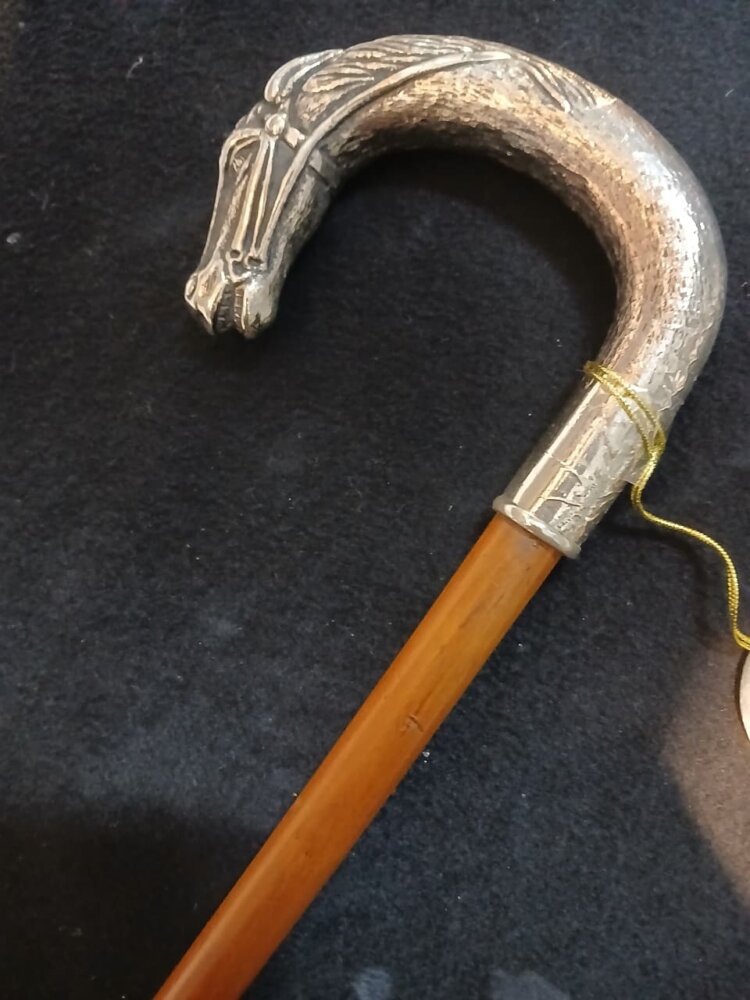 Bastón estilo ingles Cabeza de Caballo 1930 - Imagen 7