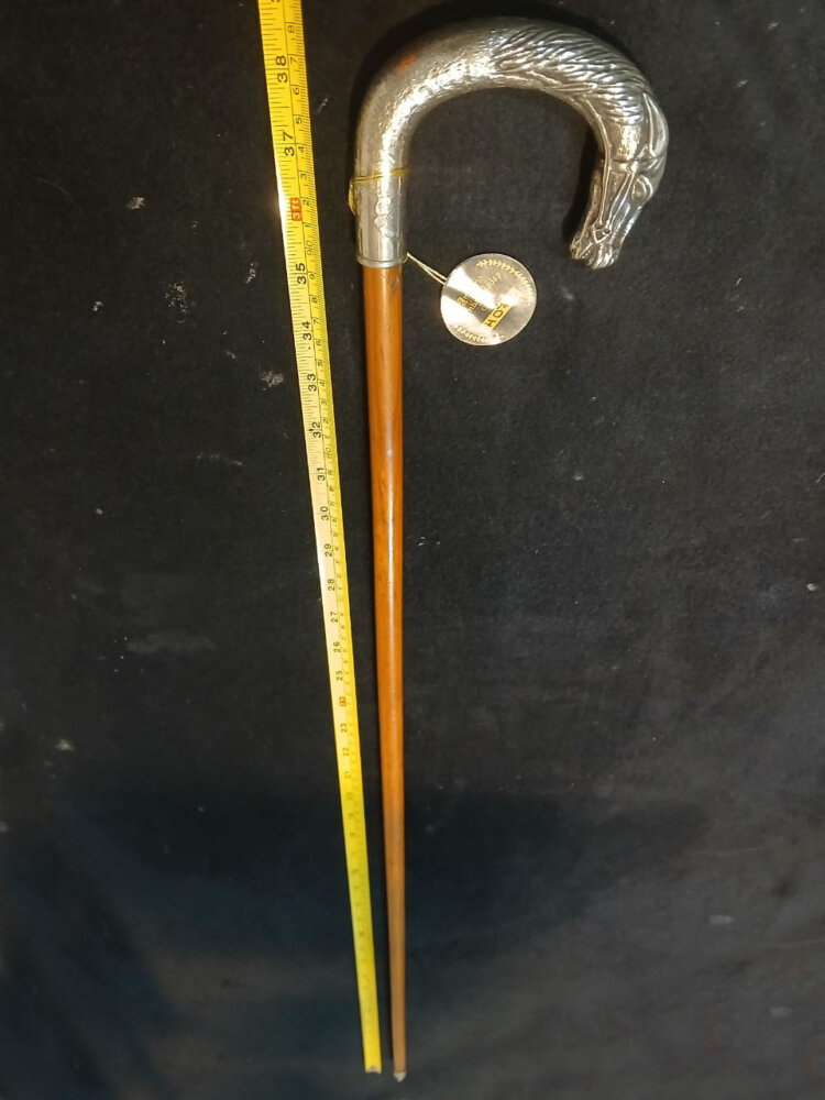 Bastón estilo ingles Cabeza de Caballo 1930 - Imagen 2