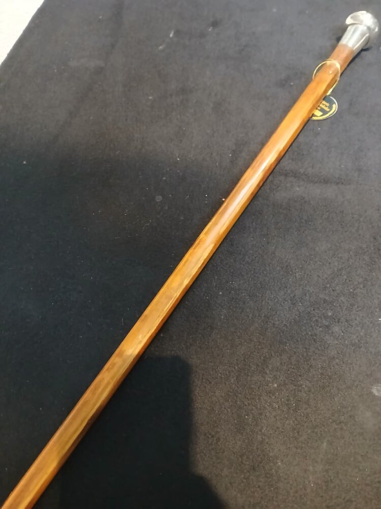 Bastón Mango de plata 1930 estilo ingles - Imagen 5