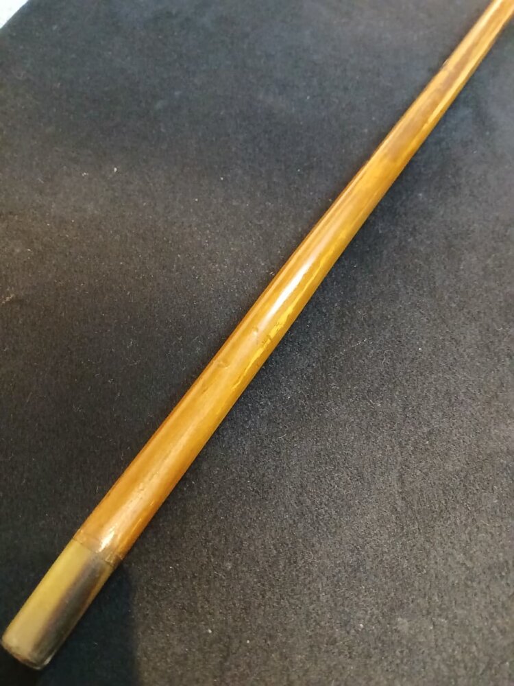 Bastón Mango de plata 1930 estilo ingles - Imagen 4