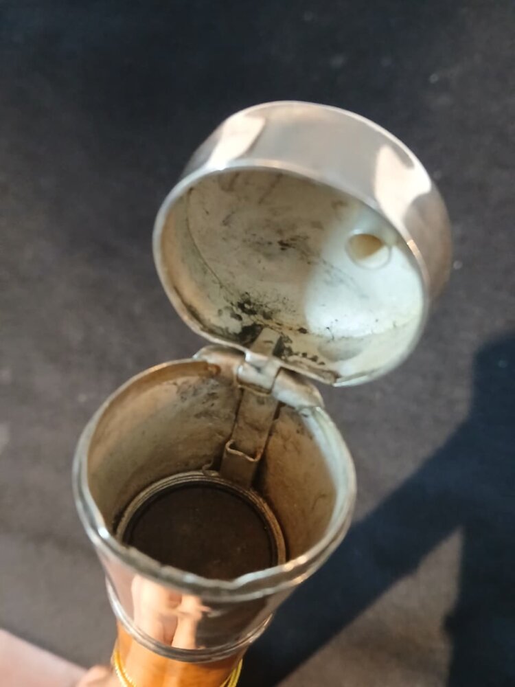 Bastón Madera y Plata  estilo Ingles 1940 - Imagen 6