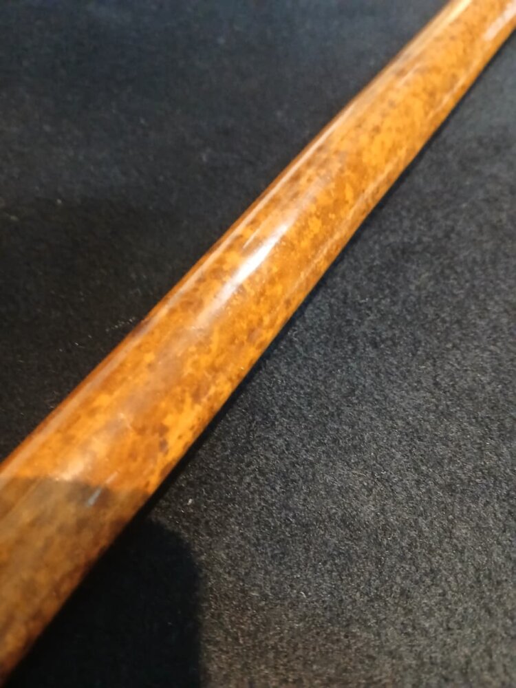 Bastón Madera y Plata  estilo Ingles 1940 - Imagen 3