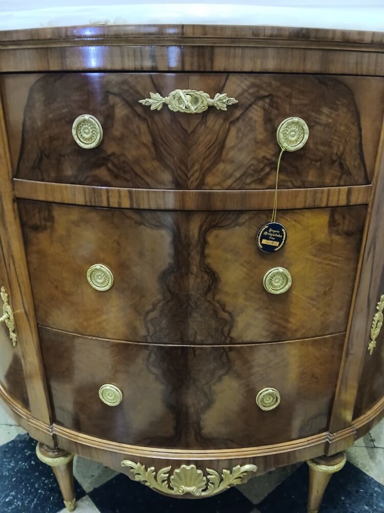 Cómoda Milun Luis XVI 1910 mármol Ónix - Imagen 9