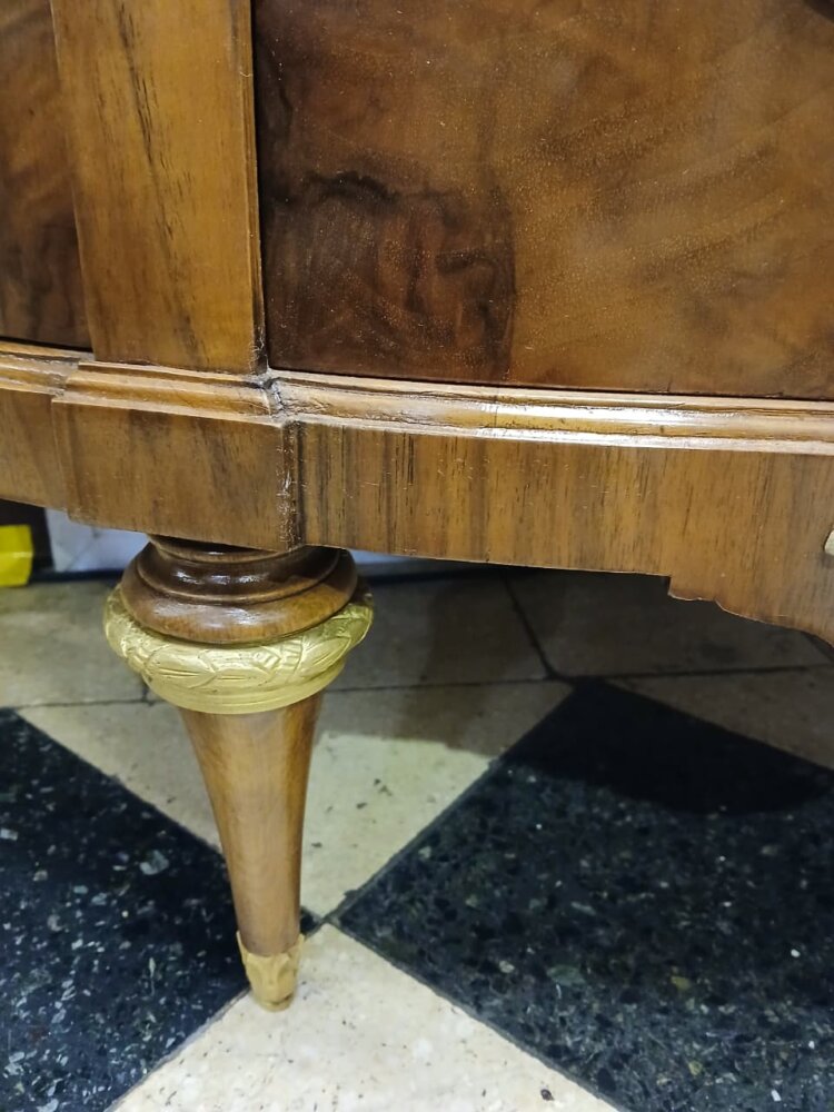 Cómoda Milun Luis XVI 1910 mármol Ónix - Imagen 8