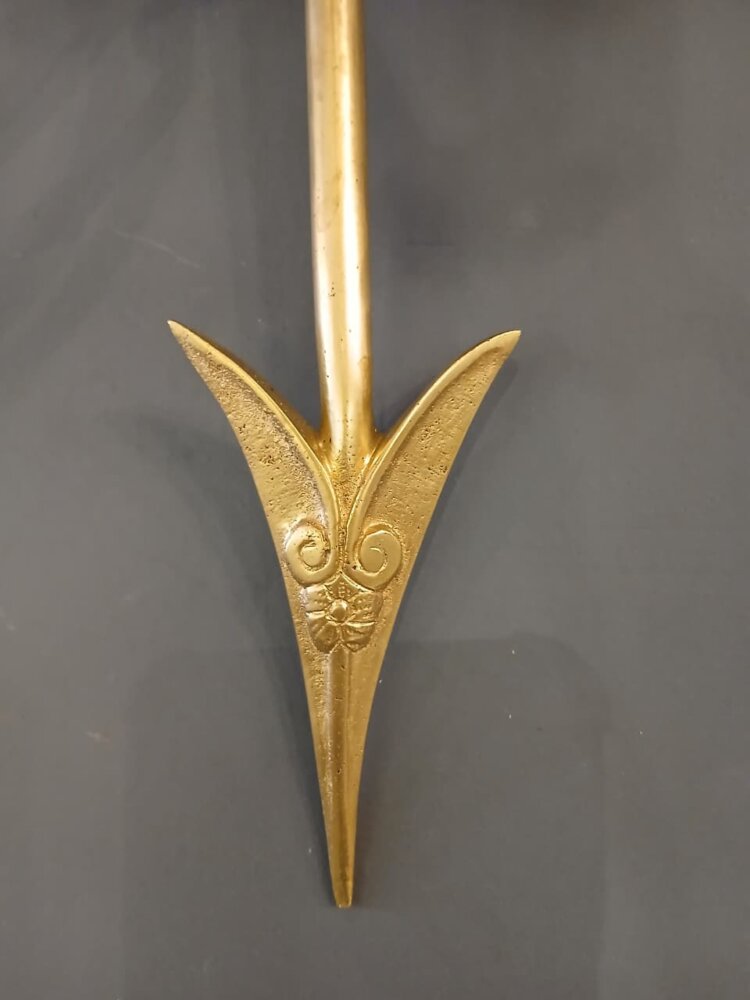 Par de Apliques Imperio Jansen Paris 1940 3 Luces - Imagen 6